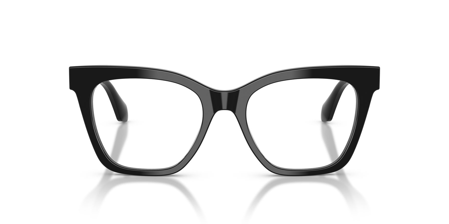 Occhiali da vista Giorgio Armani AR 7286U (5875) colore nero forma cat eye lenti lente demo