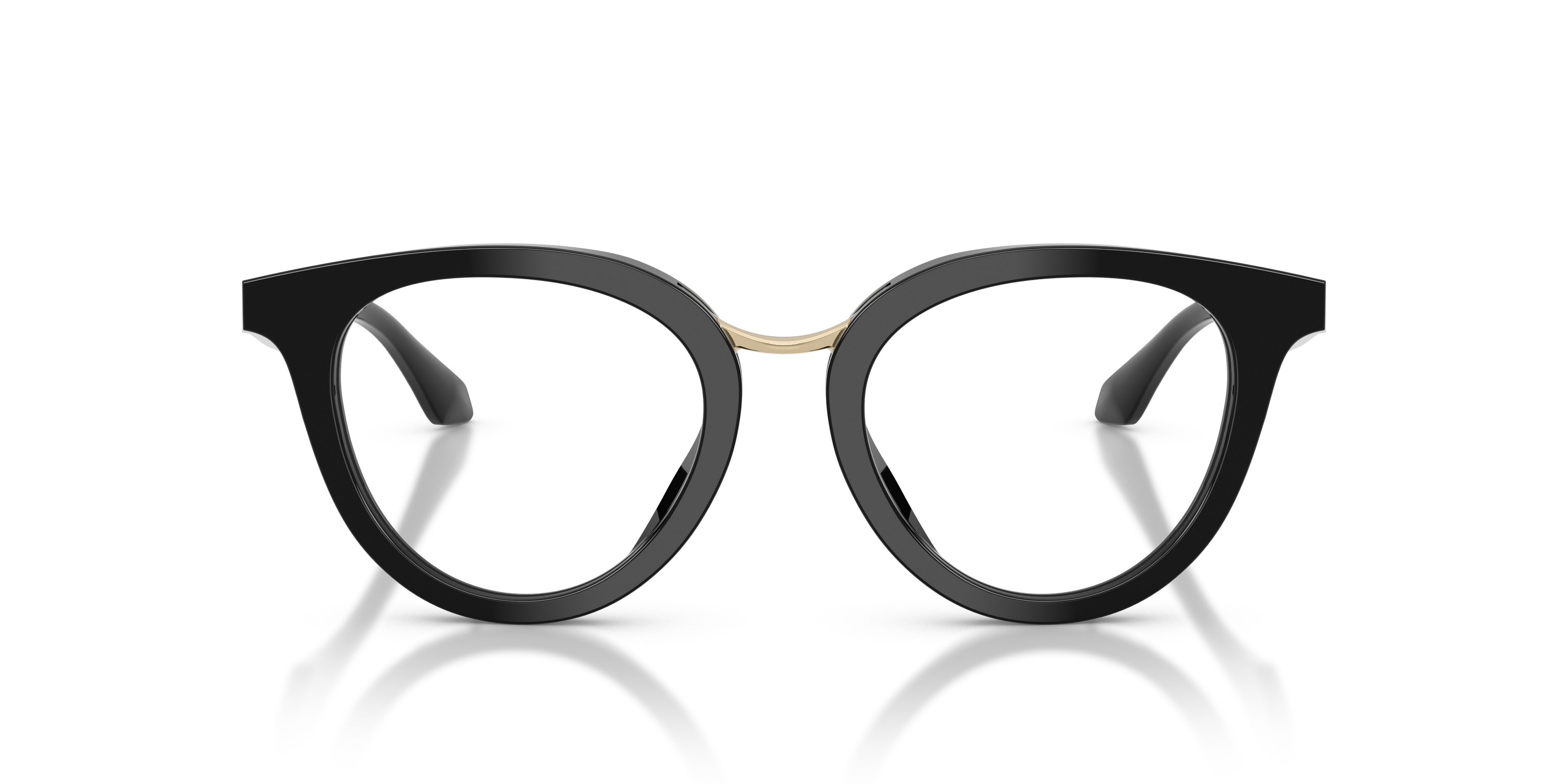 Eyeglasses Giorgio Armani AR 7289U (5017) color nero shape round lenses lente demo