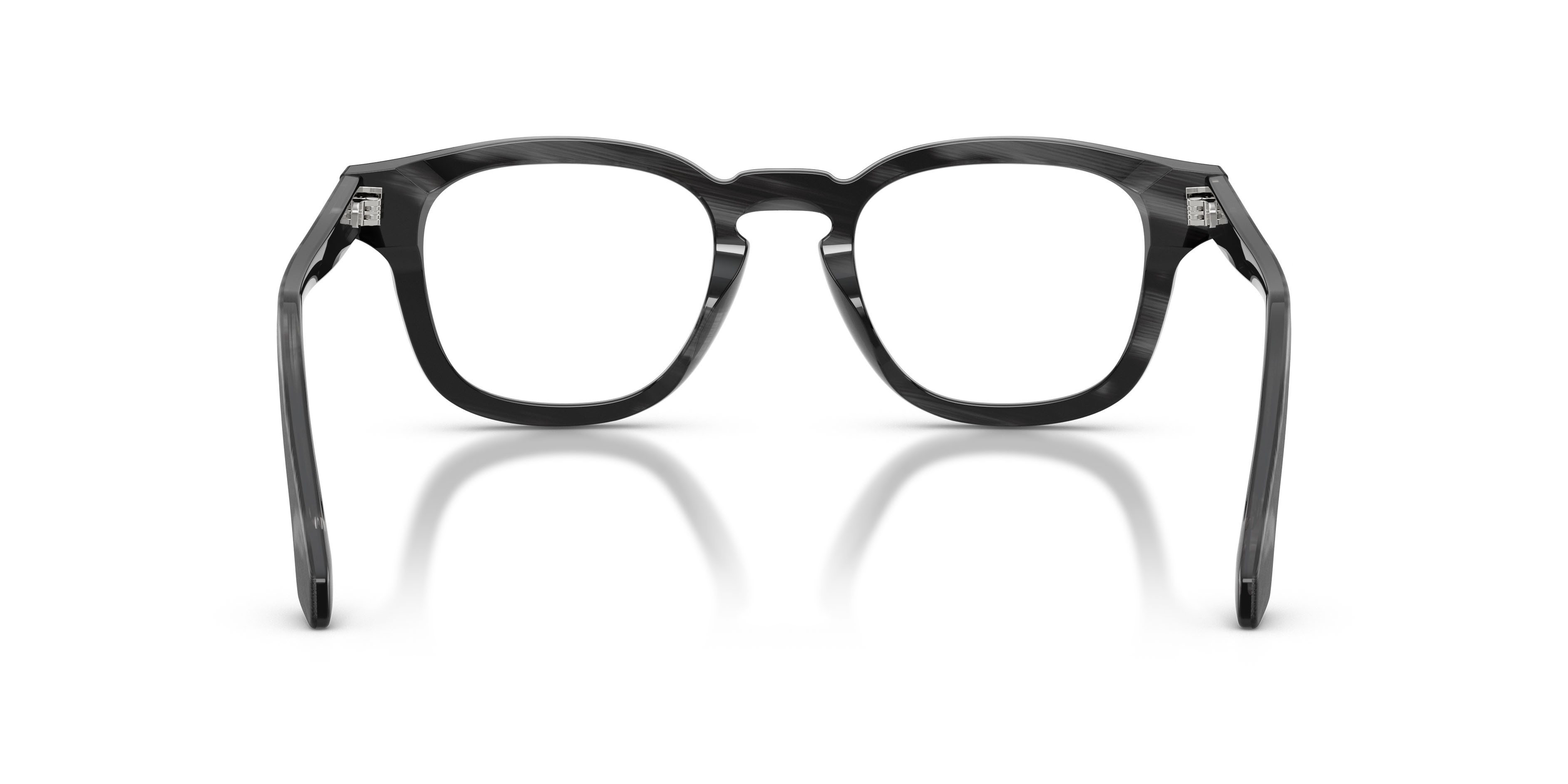 Eyeglasses Giorgio Armani AR 7291U (6393) color grigio spazzolato shape square lenses lente demo