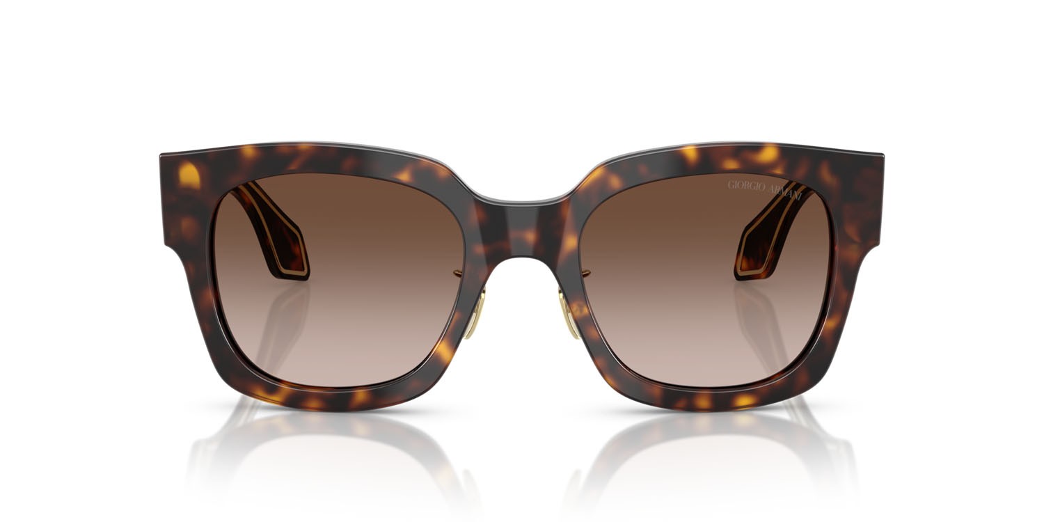 Sunglasses Giorgio Armani AR 8223 (502613) color havana shape square lenses marrone sfumato