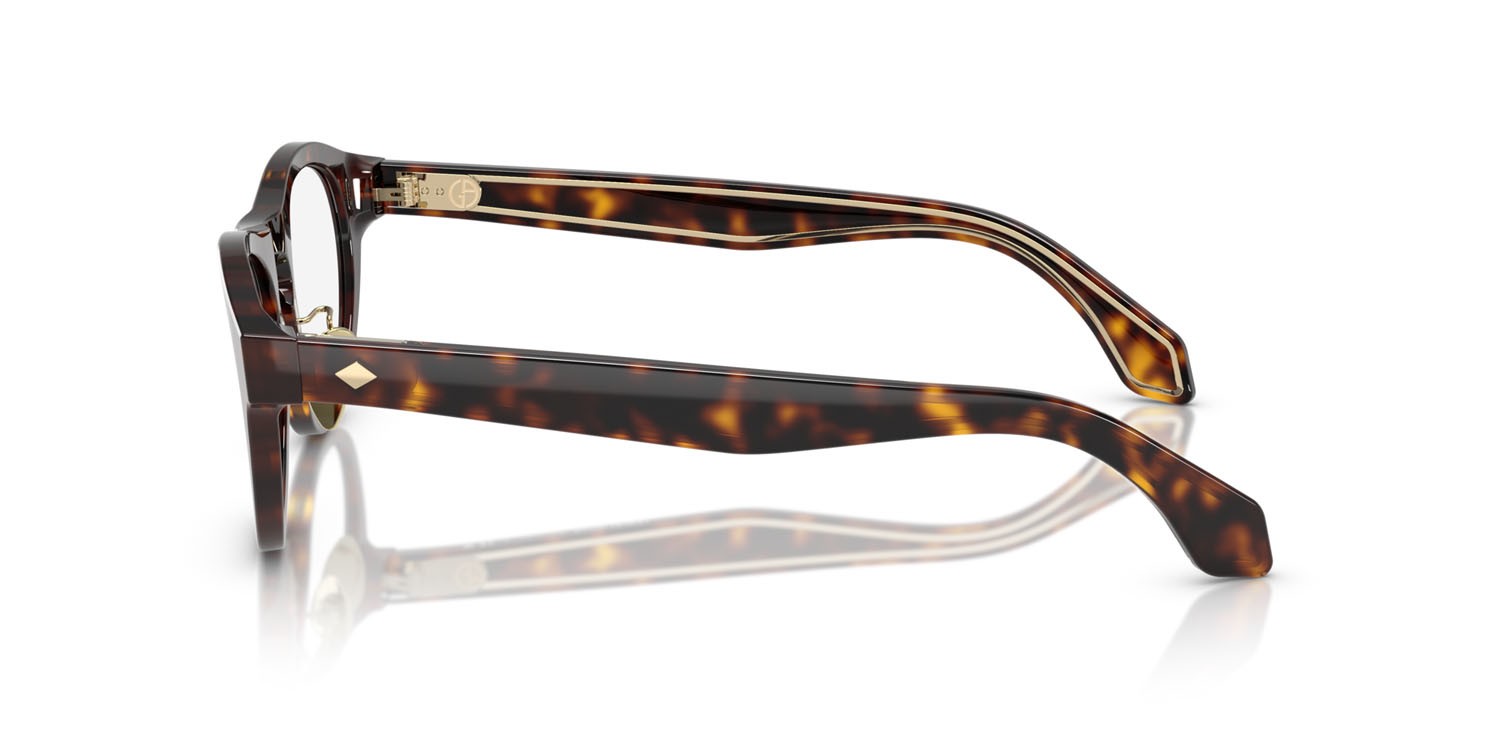 Sunglasses Giorgio Armani AR 8225 (50261W) color havana shape oval lenses trasparente