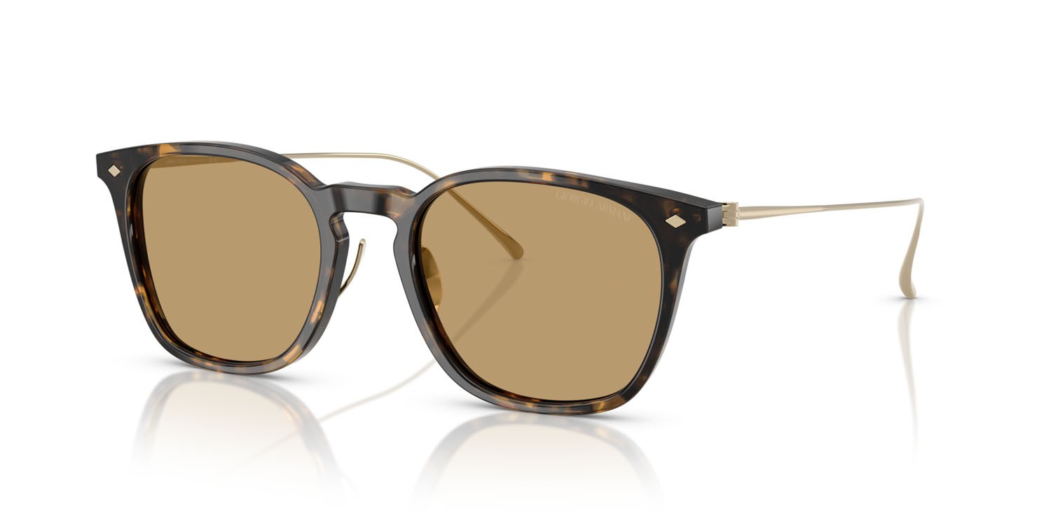 Sunglasses Giorgio Armani AR 8226T (620773) color havana shape square lenses marrone