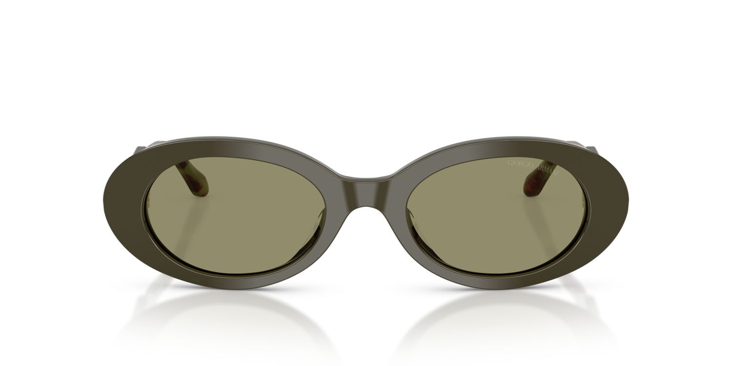 Sunglasses Giorgio Armani AR 8234U (62292A) color verde barca shape oval lenses verde
