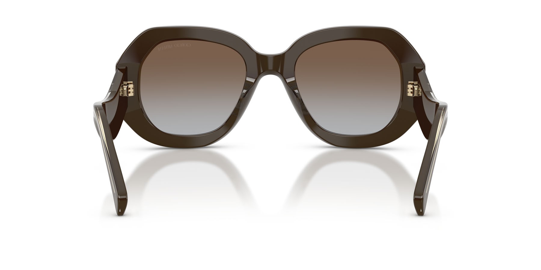 Sunglasses Giorgio Armani AR 8248 (634089) color marrone shape square lenses grigio sfumato marrone