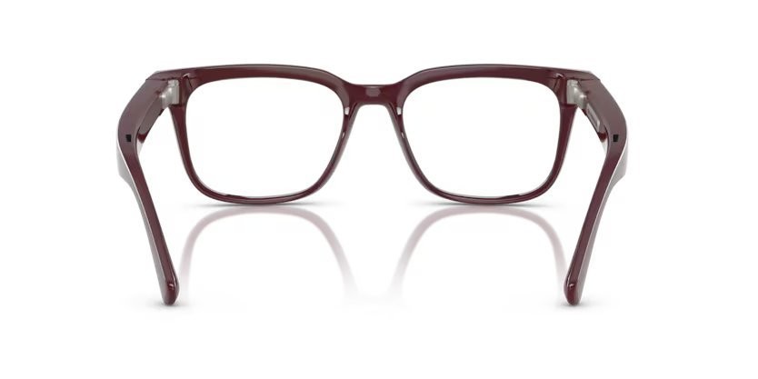 Occhiali da vista Nuance Audio Square 54 AW 5001 (03) colore bordeaux brillante forma quadrato lenti lente demo