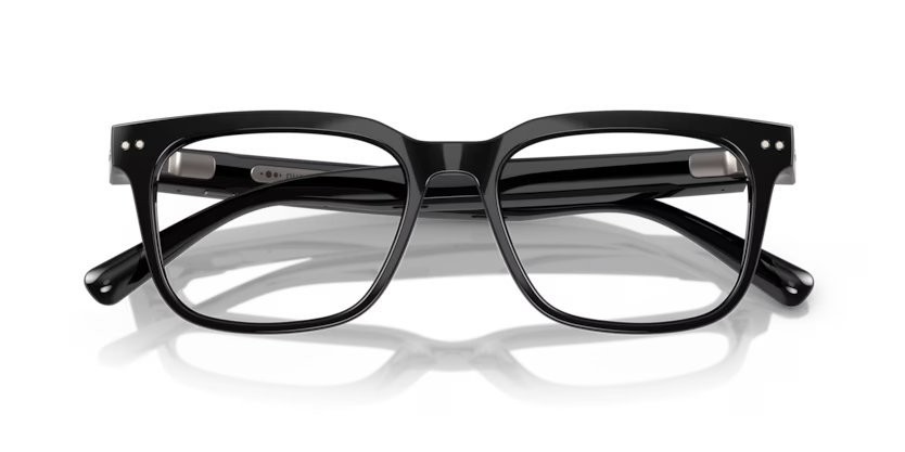 Occhiali da vista Nuance Audio Square 54 AW 5001 (06) colore nero lucido forma quadrato lenti lente demo
