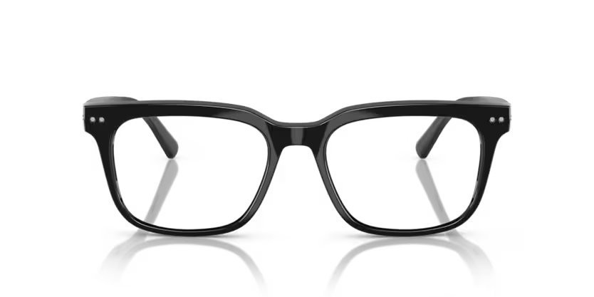 Occhiali da vista Nuance Audio Square 54 AW 5001 (06) colore nero lucido forma quadrato lenti lente demo