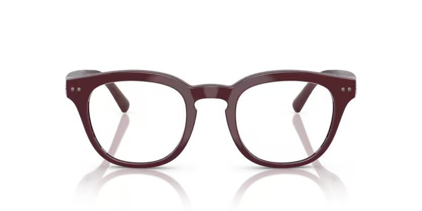 Occhiali da vista Nuance Audio Panthos 48 AW 5002 (03) colore bordeaux brillante forma pantos lenti lente demo