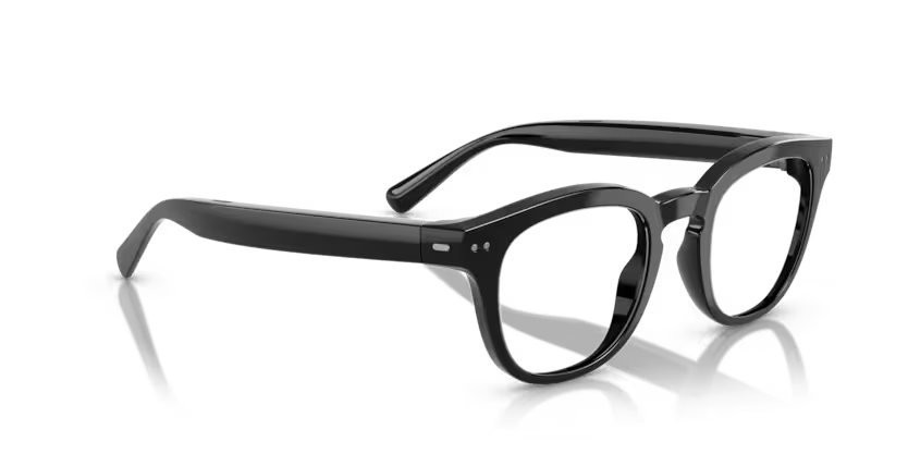 Occhiali da vista Nuance Audio Panthos 48 AW 5002 (06) colore nero lucido forma pantos lenti lente demo