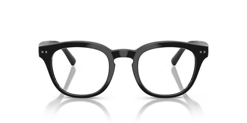 Occhiali da vista Nuance Audio Panthos 48 AW 5002 (06) colore nero lucido forma pantos lenti lente demo