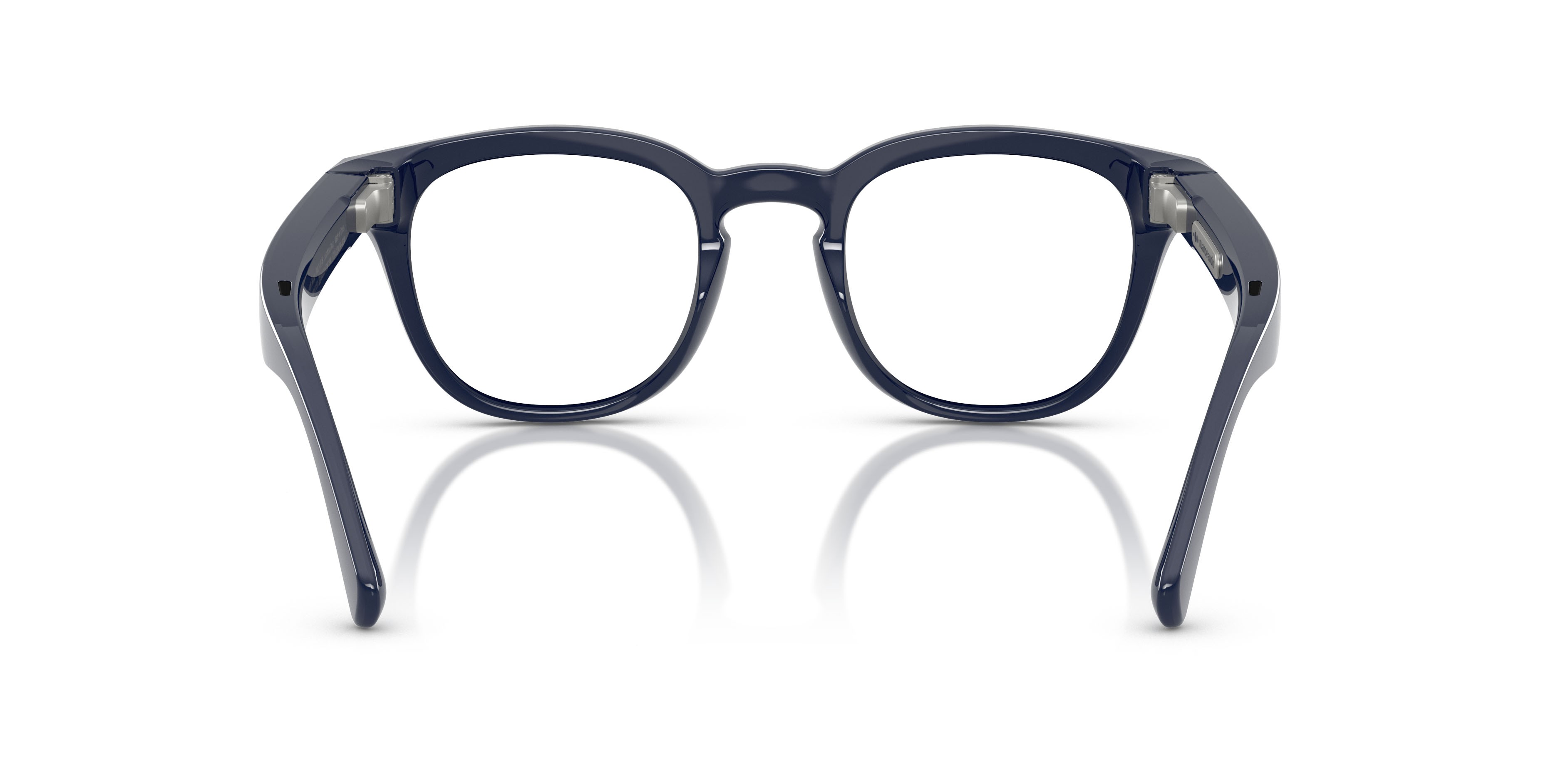 Occhiali da vista Nuance Audio AI Glasses Panthos 48 AW 5002 (09) colore blu intenso forma pantos lenti lente demo