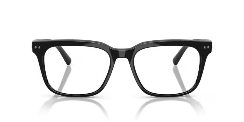 Occhiali da vista Nuance Audio Square 56 AW 5004 (06) colore nero lucido forma quadrato lenti lente demo