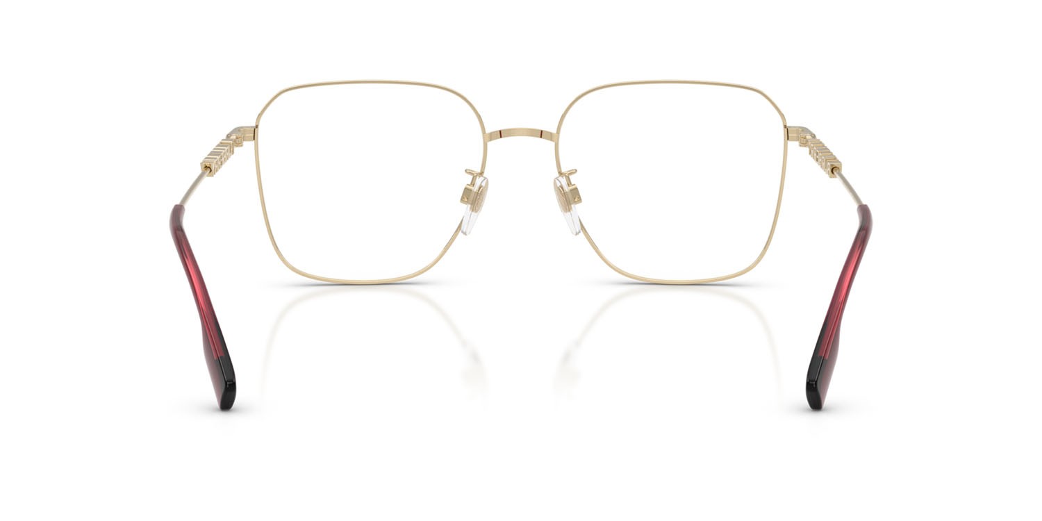 Occhiali da vista Burberry BE 1382D (1357) colore violetto forma quadrato lenti lente demo