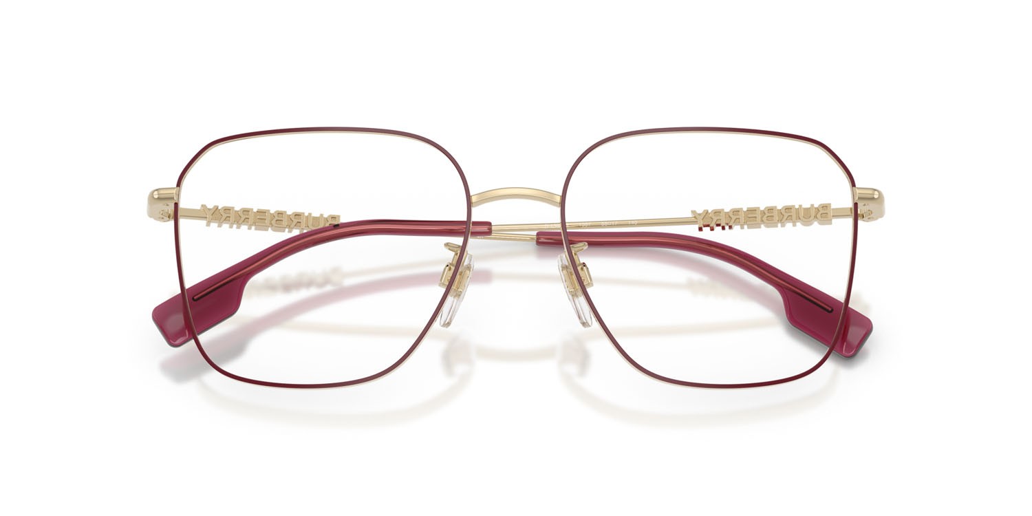 Occhiali da vista Burberry BE 1382D (1357) colore violetto forma quadrato lenti lente demo