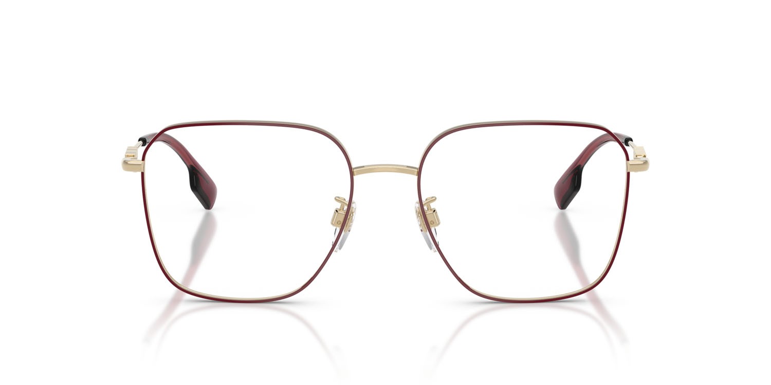 Occhiali da vista Burberry BE 1382D (1357) colore violetto forma quadrato lenti lente demo