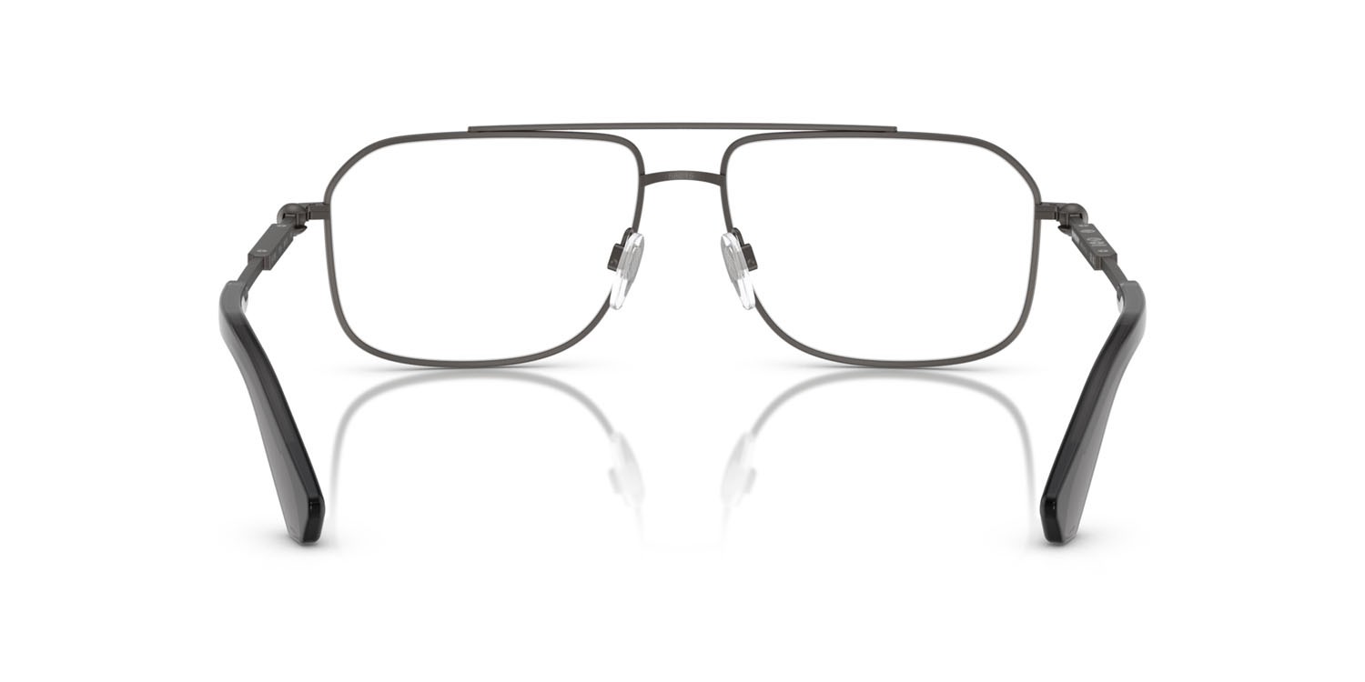 Occhiali da vista Burberry BE 1391 (1316) colore grigio forma rettangolare lenti lente demo