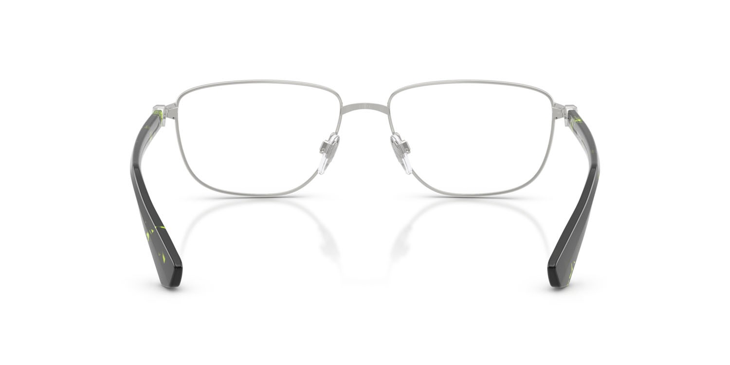 Occhiali da vista Burberry BE 1393 (1005) colore argento forma rettangolare lenti lente demo