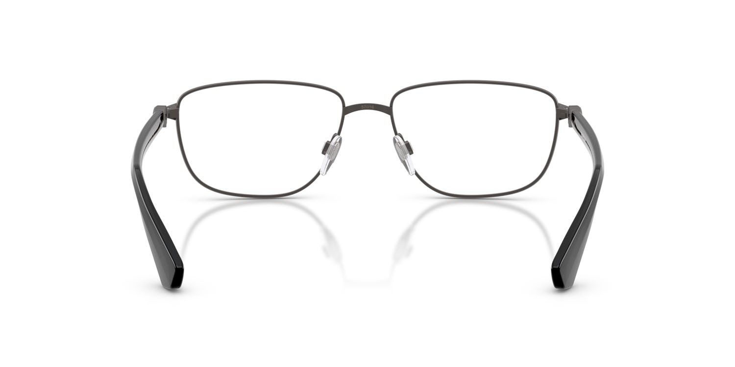 Occhiali da vista Burberry BE 1393 (1316) colore grigio opaco forma rettangolare lenti lente demo