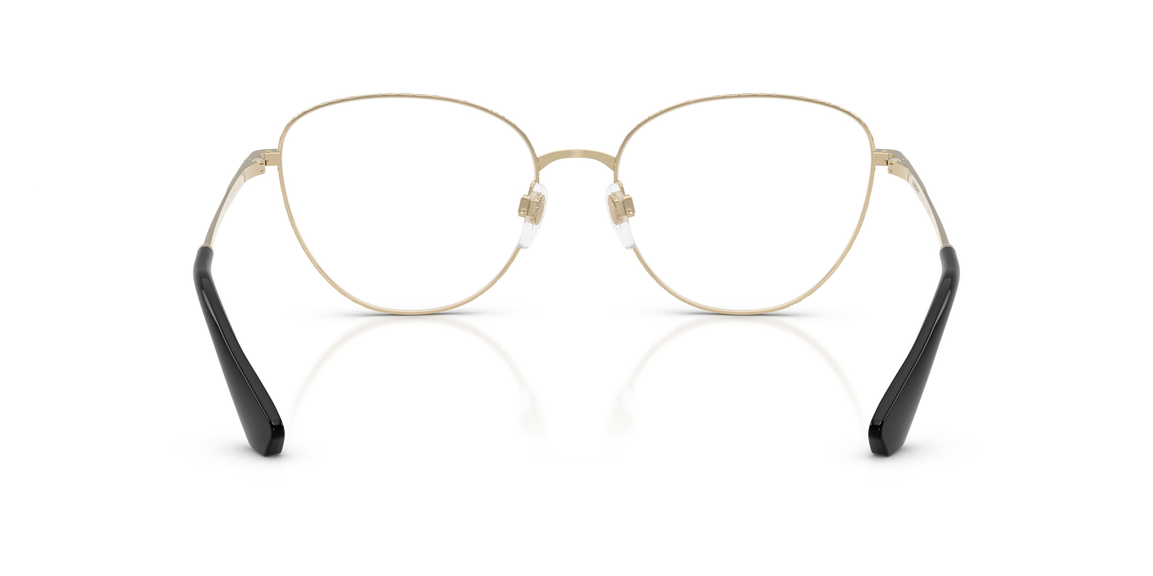 Occhiali da vista Burberry BE 1398 (1326) colore nero forma cat eye lenti lente demo