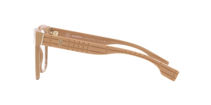 Eyeglasses Burberry Sylvie BE 2363 (3990) color beige (beige) shape square lenses lente demo
