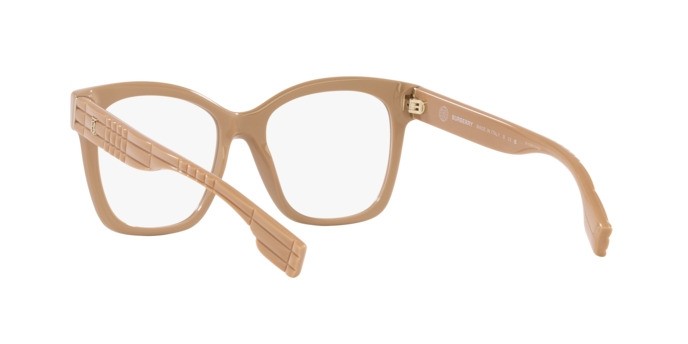 Eyeglasses Burberry Sylvie BE 2363 (3990) color beige (beige) shape square lenses lente demo