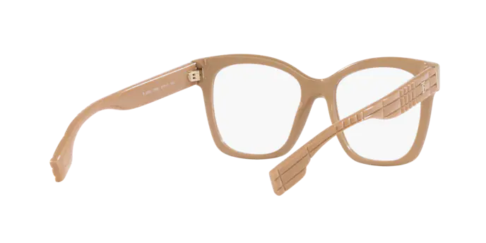 Eyeglasses Burberry Sylvie BE 2363 (3990) color beige (beige) shape square lenses lente demo