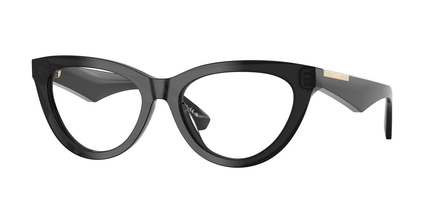 Occhiali da vista Burberry BE 2418U (4112) colore grigio forma cat eye lenti lente demo