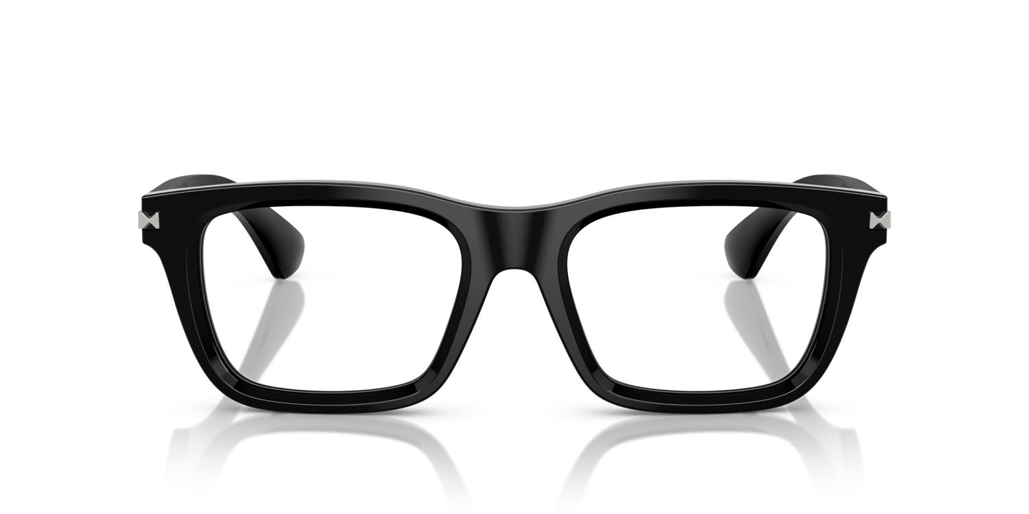Occhiali da vista Burberry BE 2419 (3001) colore nero forma rettangolare lenti lente demo