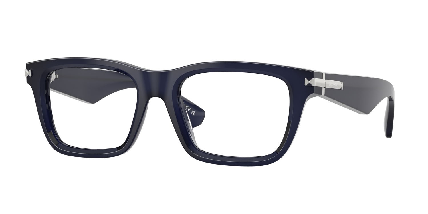 Occhiali da vista Burberry BE 2419 (4120) colore blu forma rettangolare lenti lente demo