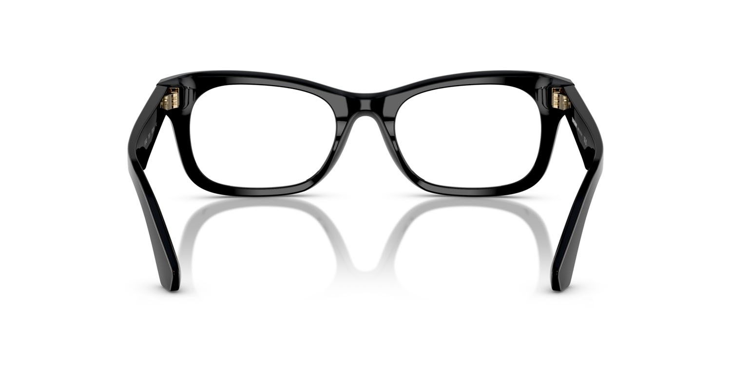 Occhiali da vista Burberry BE 2422 (3001) colore nero forma rettangolare lenti lente demo
