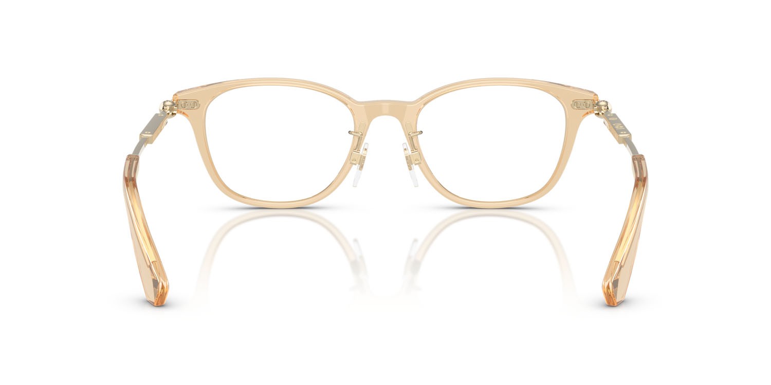 Occhiali da vista Burberry BE 2423D (4063) colore marrone forma quadrato lenti lente demo