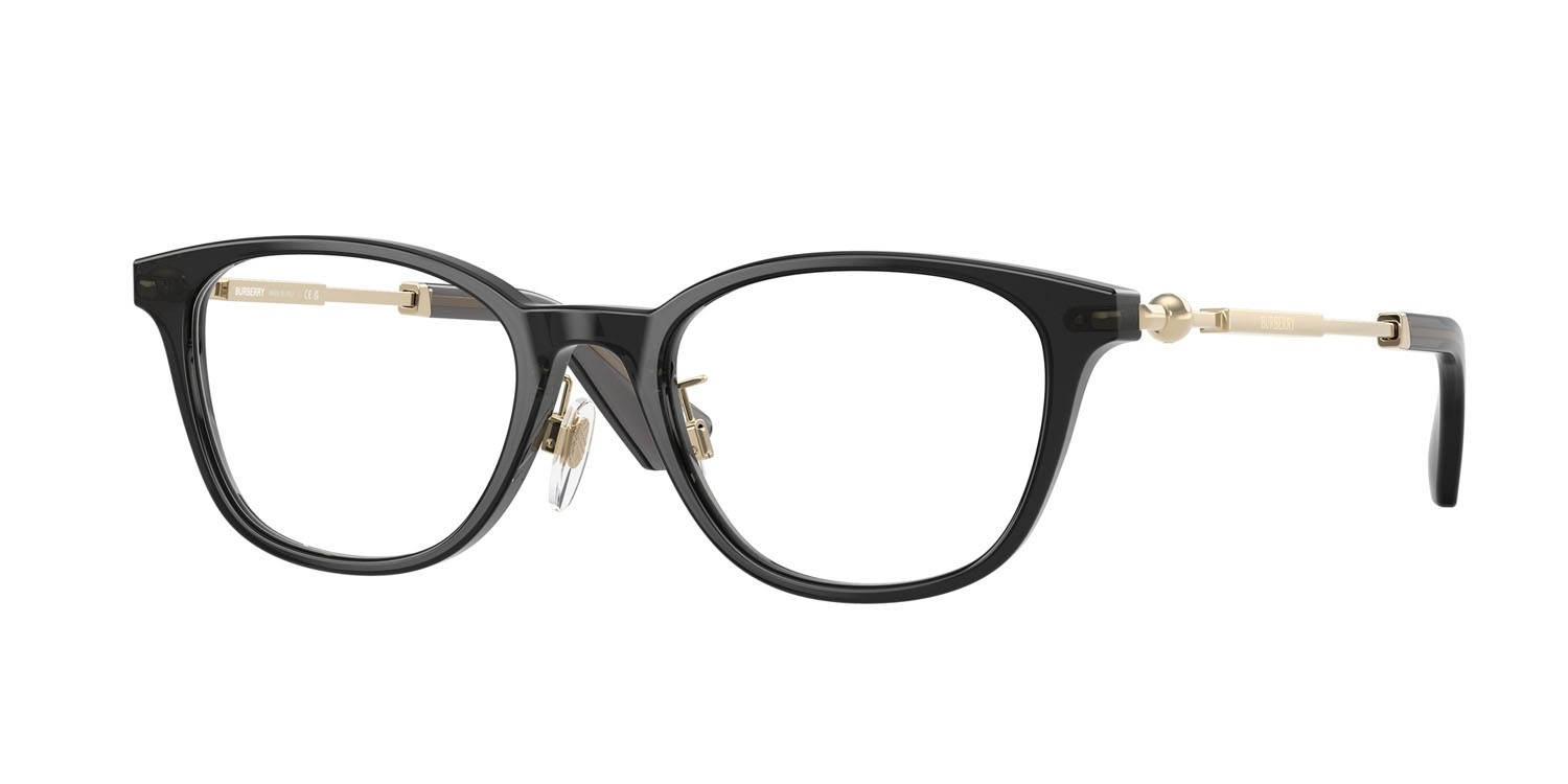 Occhiali da vista Burberry BE 2423D (4112) colore grigio forma quadrato lenti lente demo