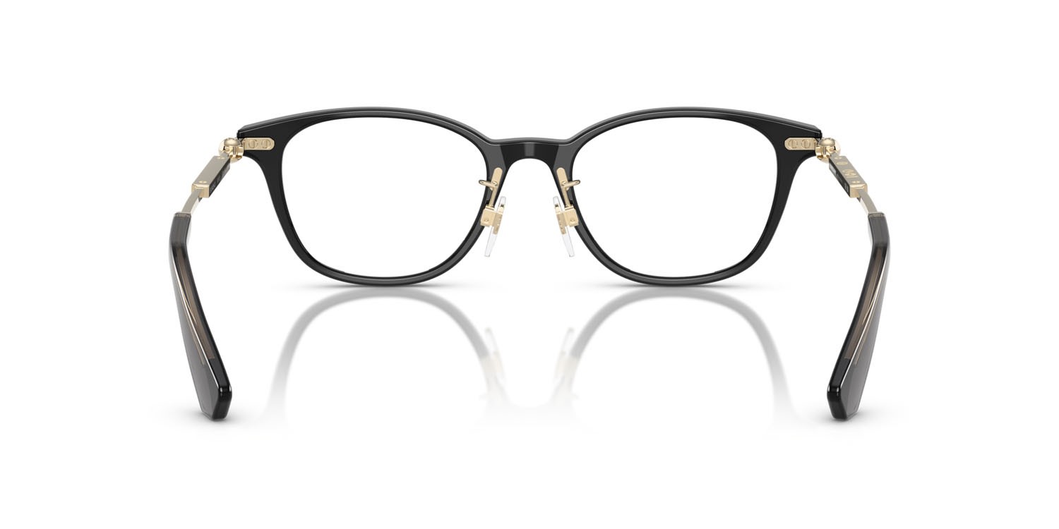 Occhiali da vista Burberry BE 2423D (4112) colore grigio forma quadrato lenti lente demo
