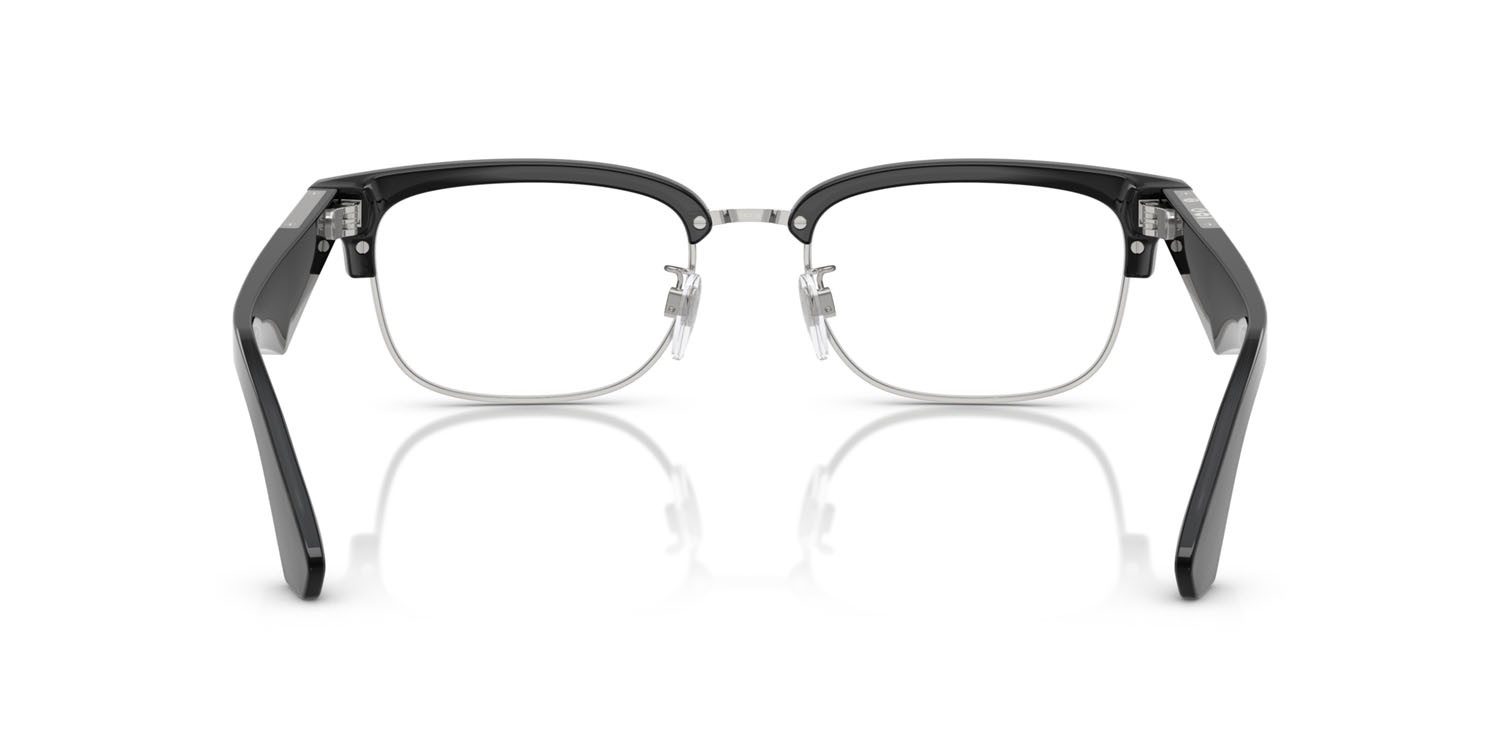 Occhiali da vista Burberry BE 2424D (4112) colore argento forma quadrato lenti lente demo