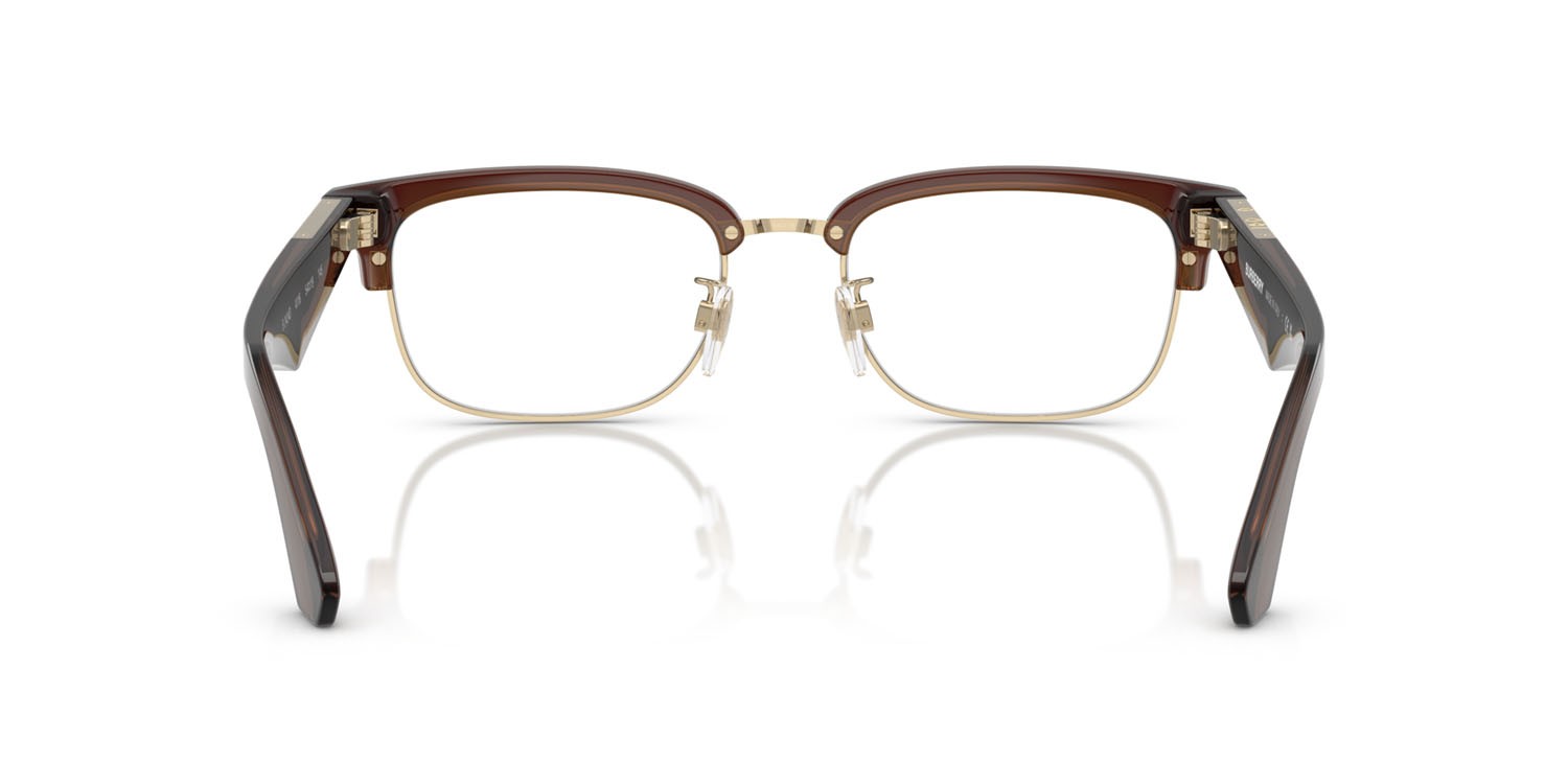 Brillen Burberry BE 2424D (4116) farbe oro chiaro form quadratisch gläser lente demo