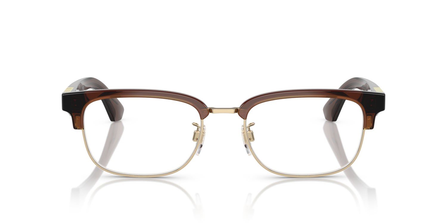 Brillen Burberry BE 2424D (4116) farbe oro chiaro form quadratisch gläser lente demo