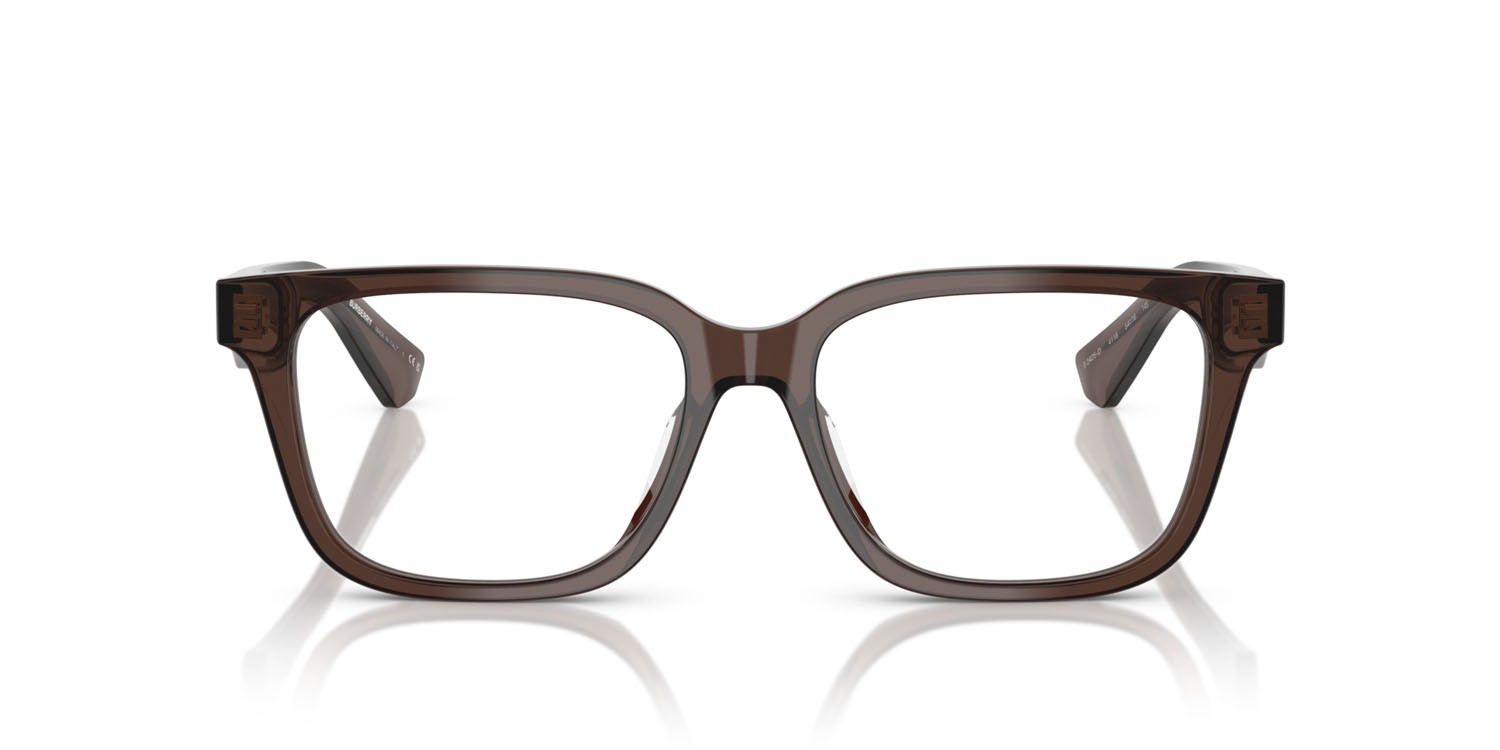 Occhiali da vista Burberry BE 2425D (4116) colore marrone forma quadrato lenti lente demo