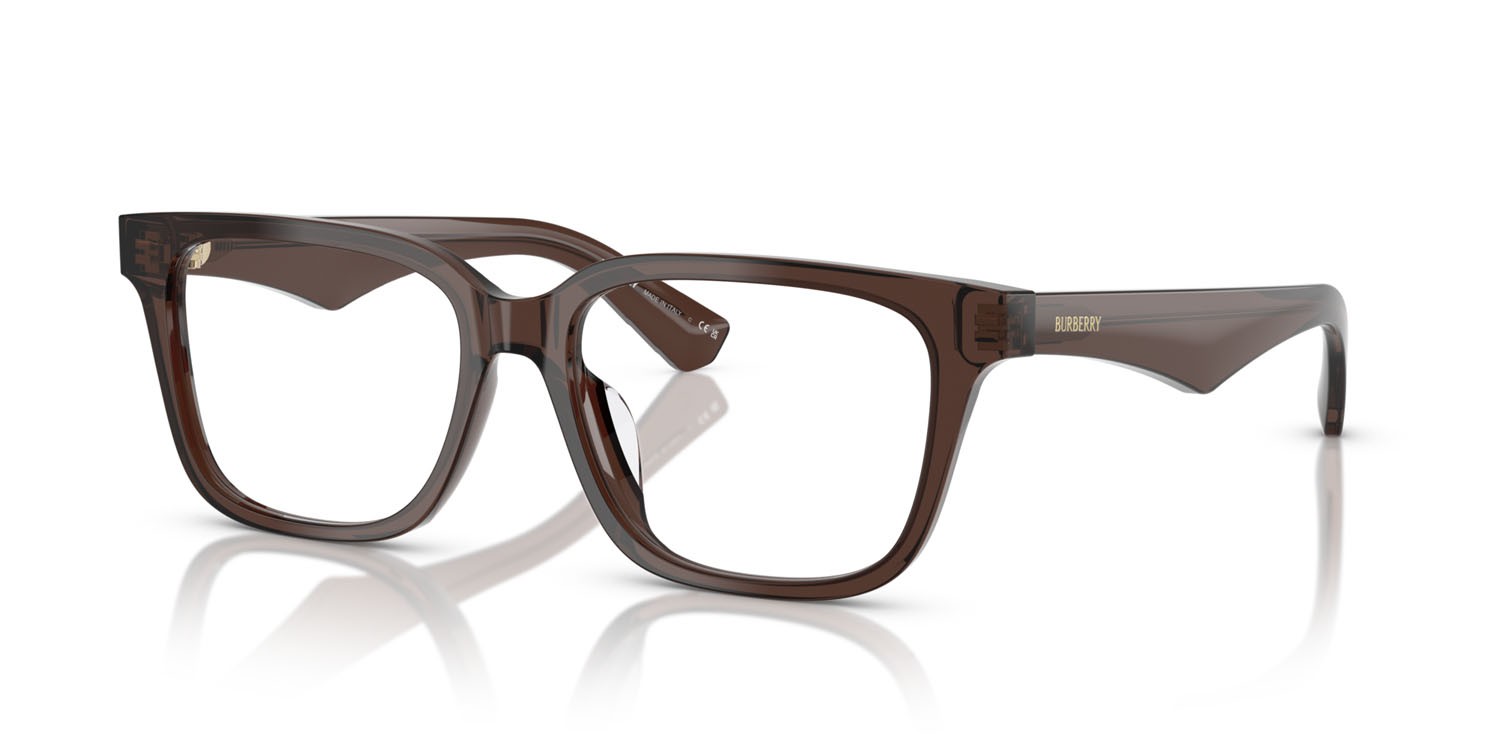 Occhiali da vista Burberry BE 2425D (4116) colore marrone forma quadrato lenti lente demo
