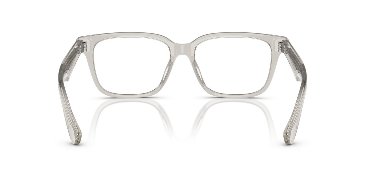 Occhiali da vista Burberry BE 2425D (4127) colore grigio forma quadrato lenti lente demo