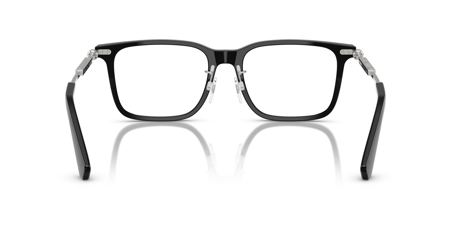Occhiali da vista Burberry BE 2426D (3001) colore nero forma quadrato lenti lente demo
