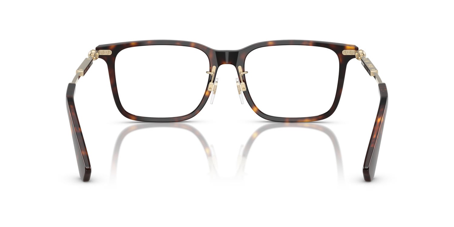 Brillen Burberry BE 2426D (3002) farbe havana scuro form quadratisch gläser lente demo