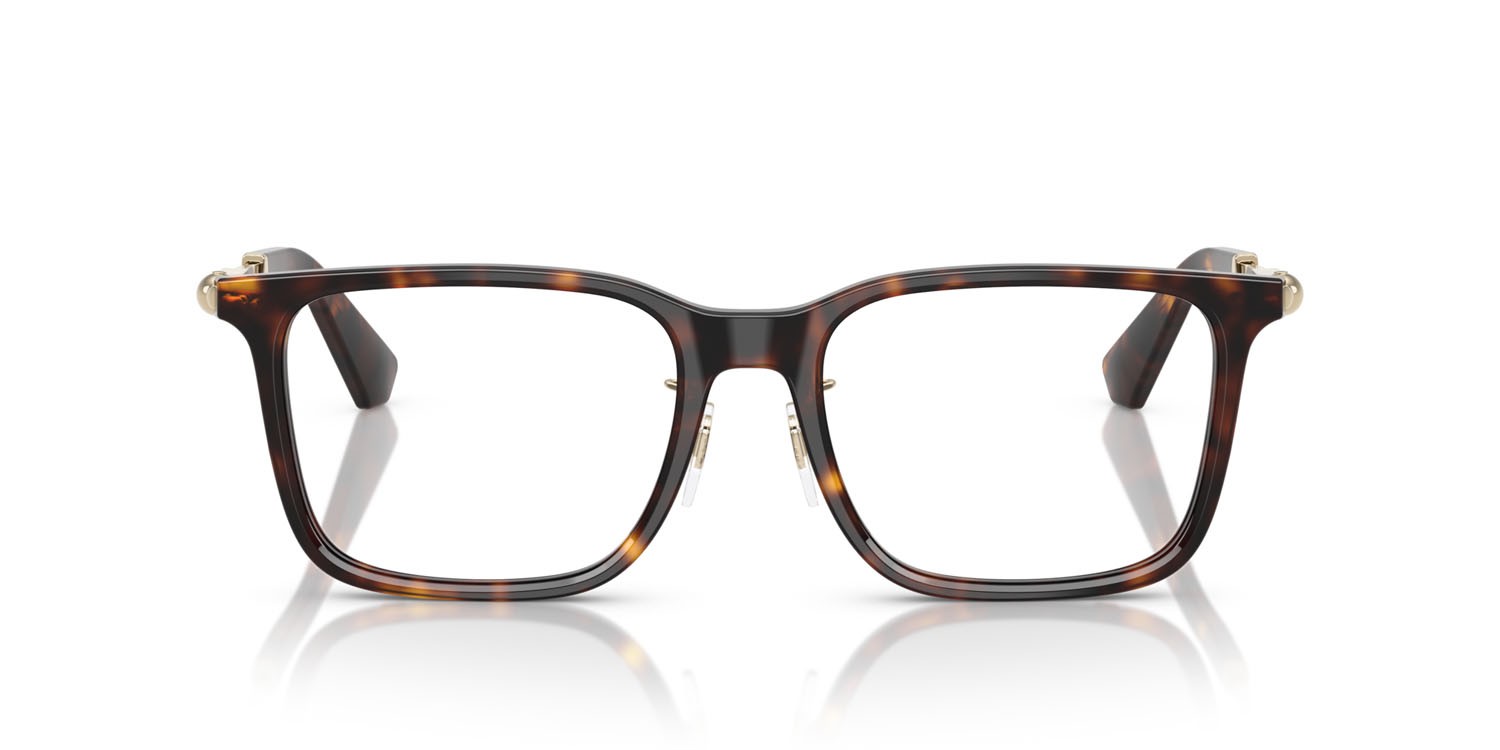 Brillen Burberry BE 2426D (3002) farbe havana scuro form quadratisch gläser lente demo