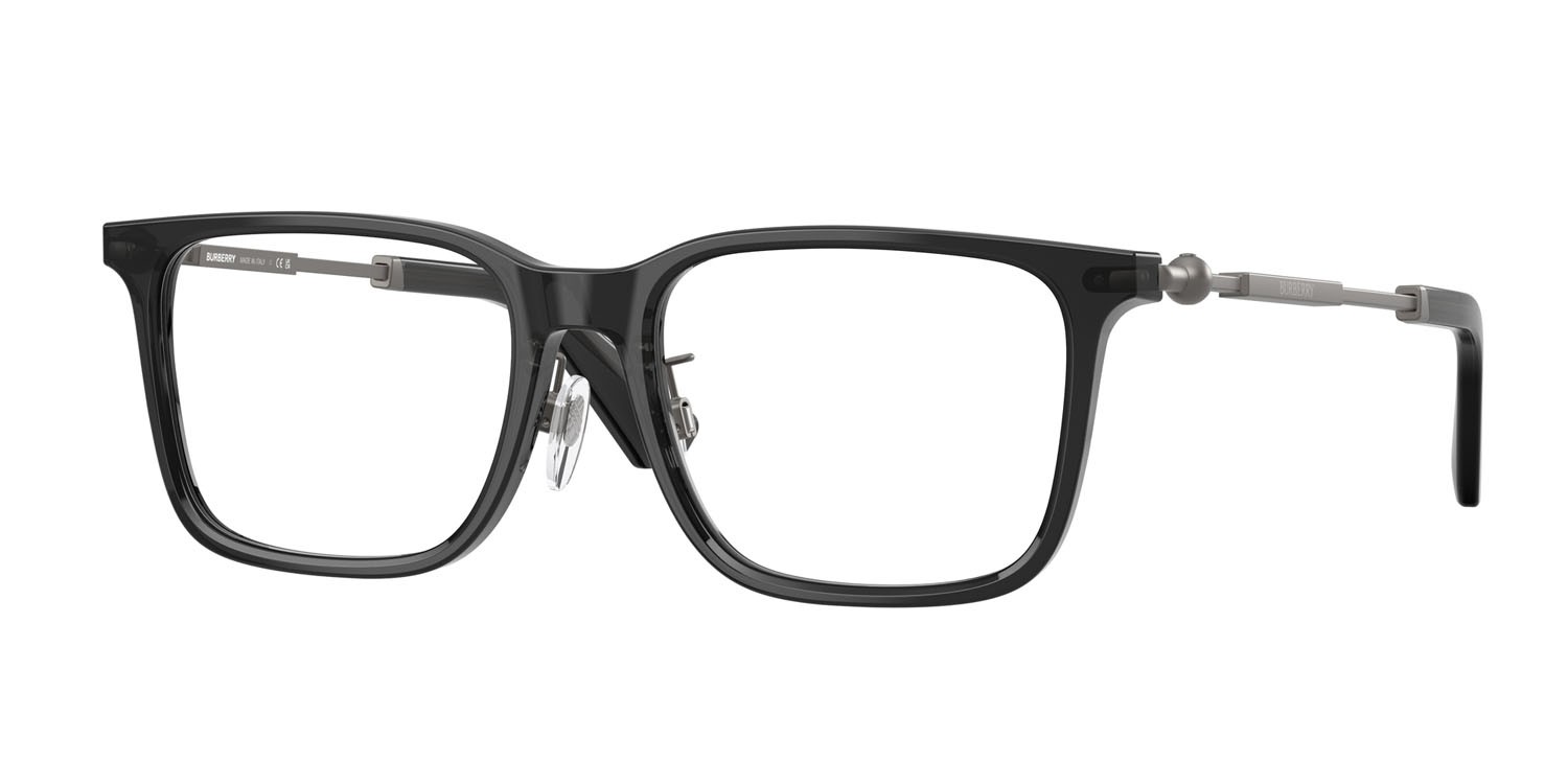 Occhiali da vista Burberry BE 2426D (4112) colore grigio forma quadrato lenti lente demo