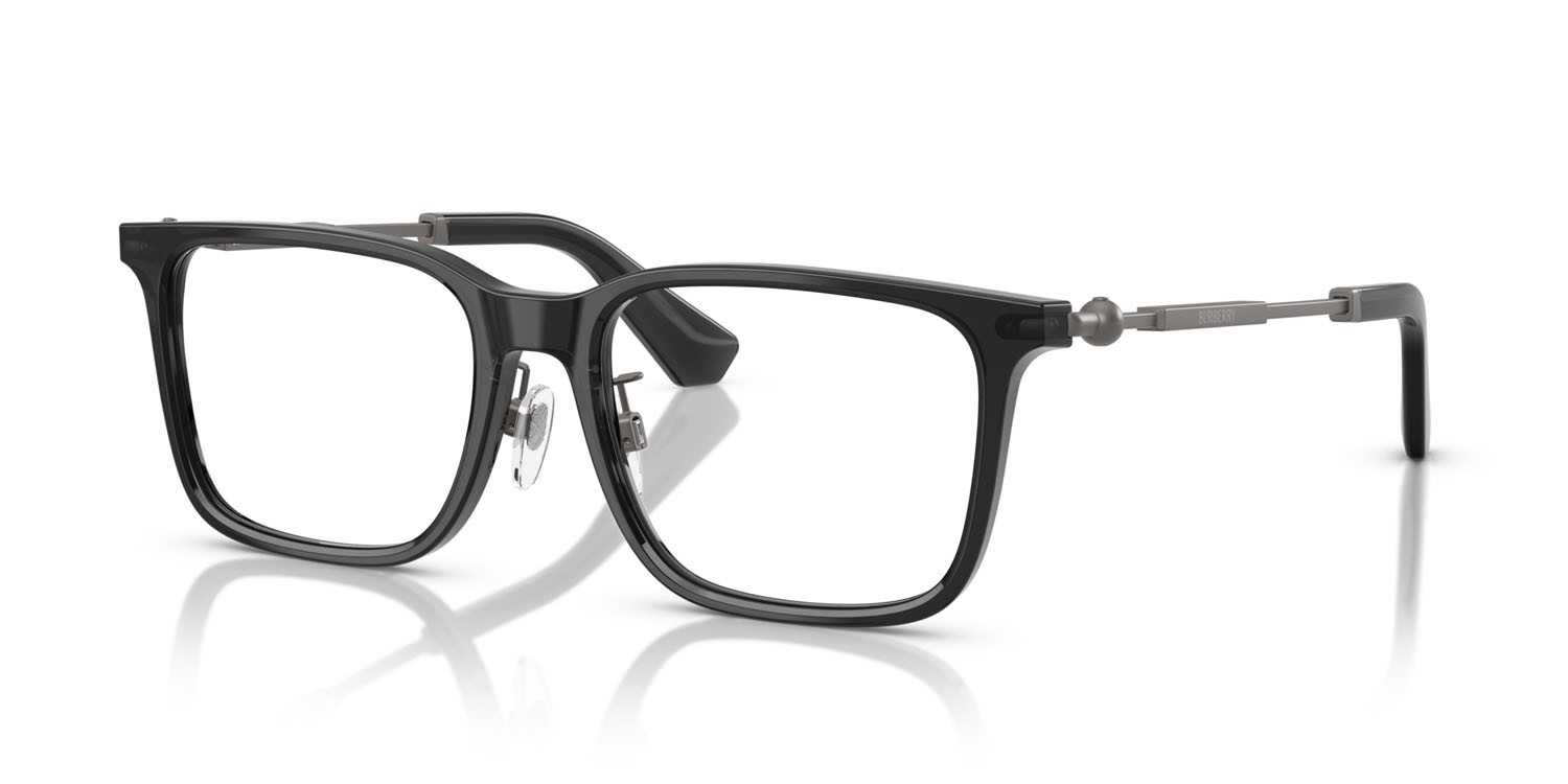 Occhiali da vista Burberry BE 2426D (4112) colore grigio forma quadrato lenti lente demo