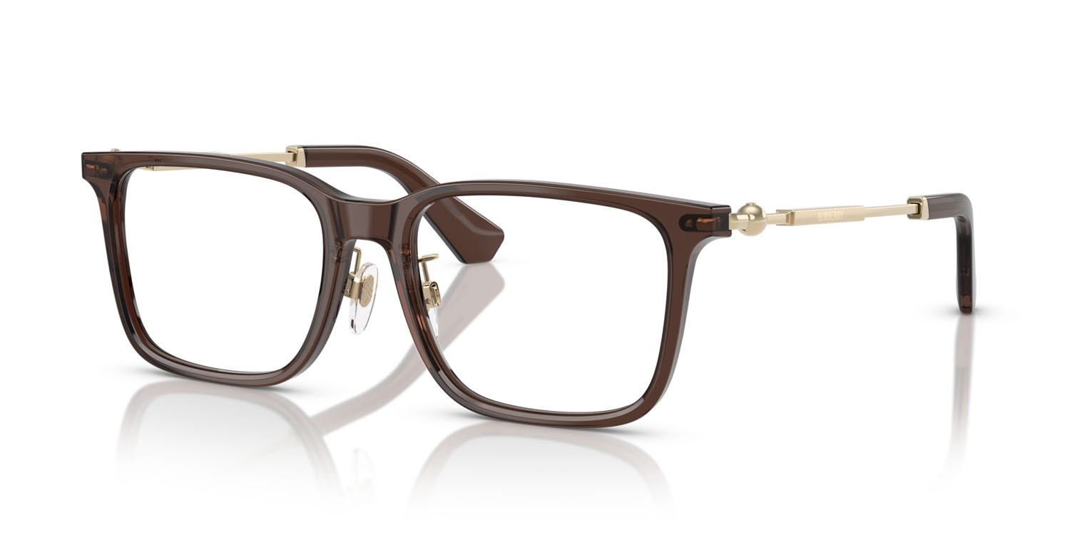 Occhiali da vista Burberry BE 2426D (4116) colore marrone forma quadrato lenti lente demo