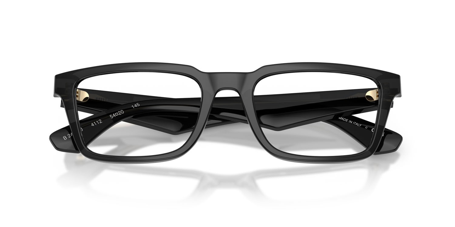 Occhiali da vista Burberry BE 2428U (4112) colore grigio forma rettangolare lenti lente demo
