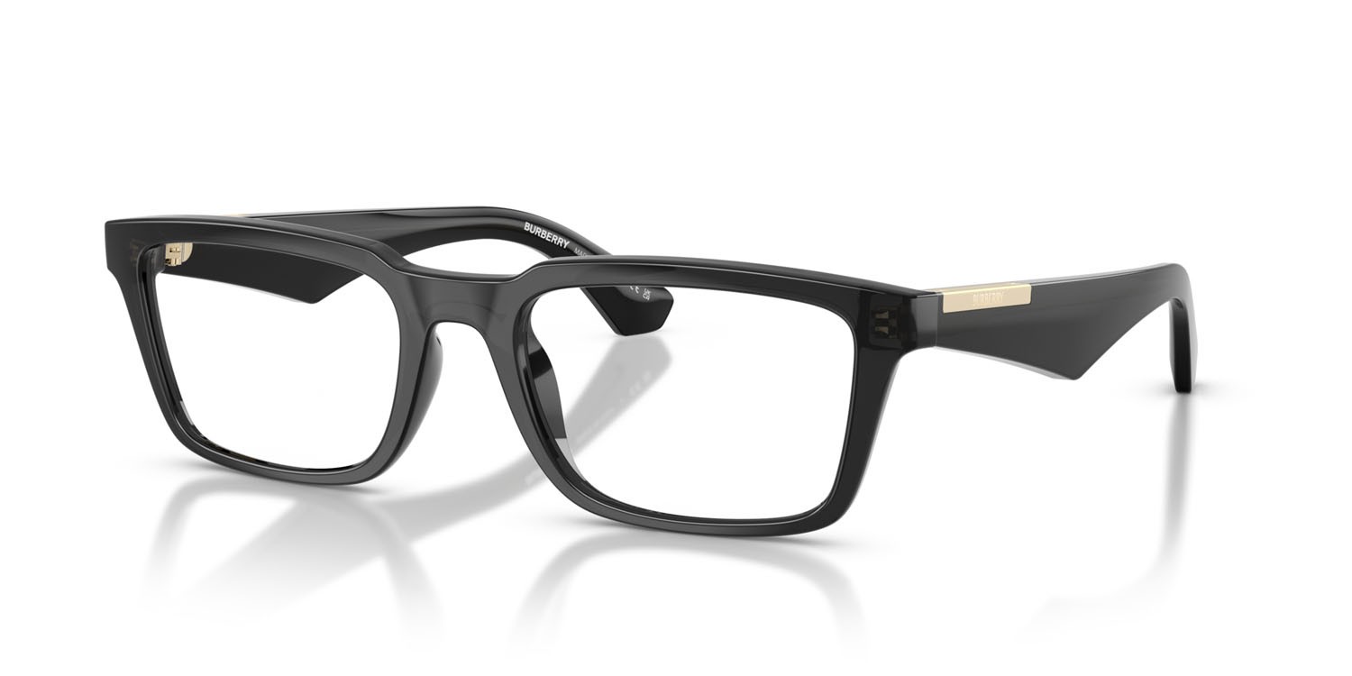 Occhiali da vista Burberry BE 2428U (4112) colore grigio forma rettangolare lenti lente demo