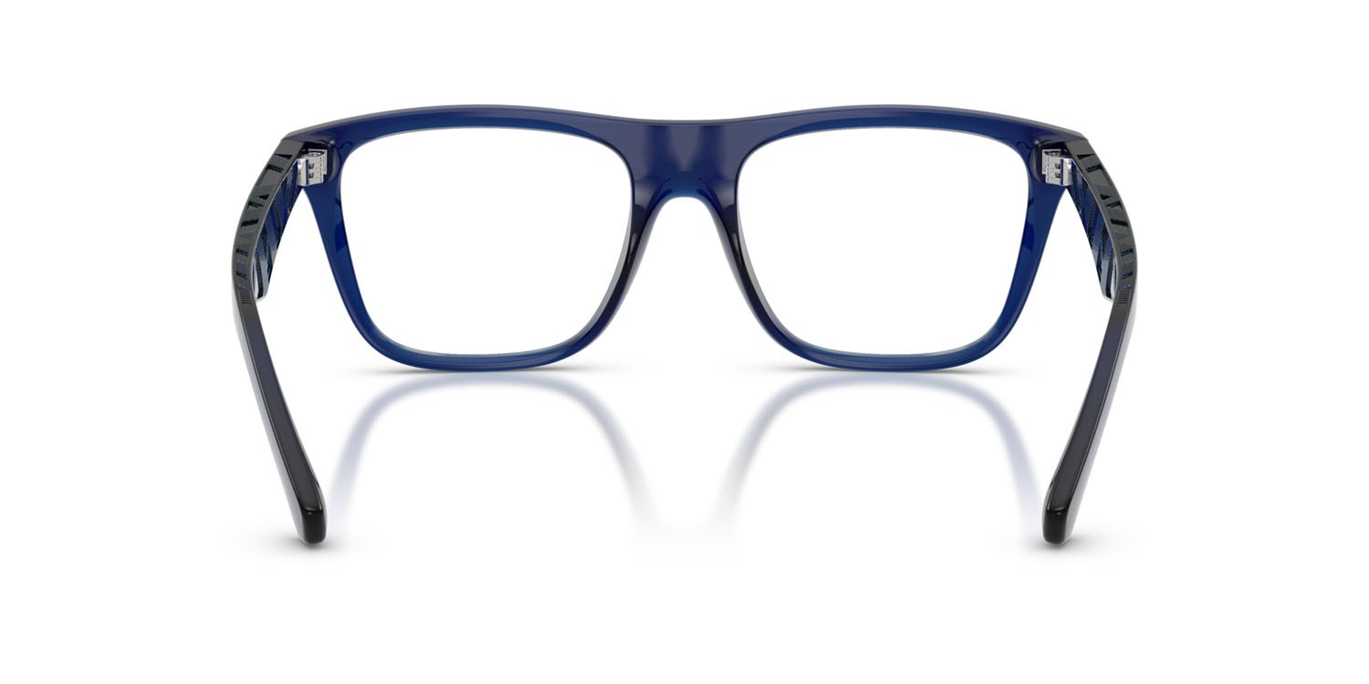 Occhiali da vista Burberry BE 2432U (4110) colore blu forma quadrato lenti lente demo