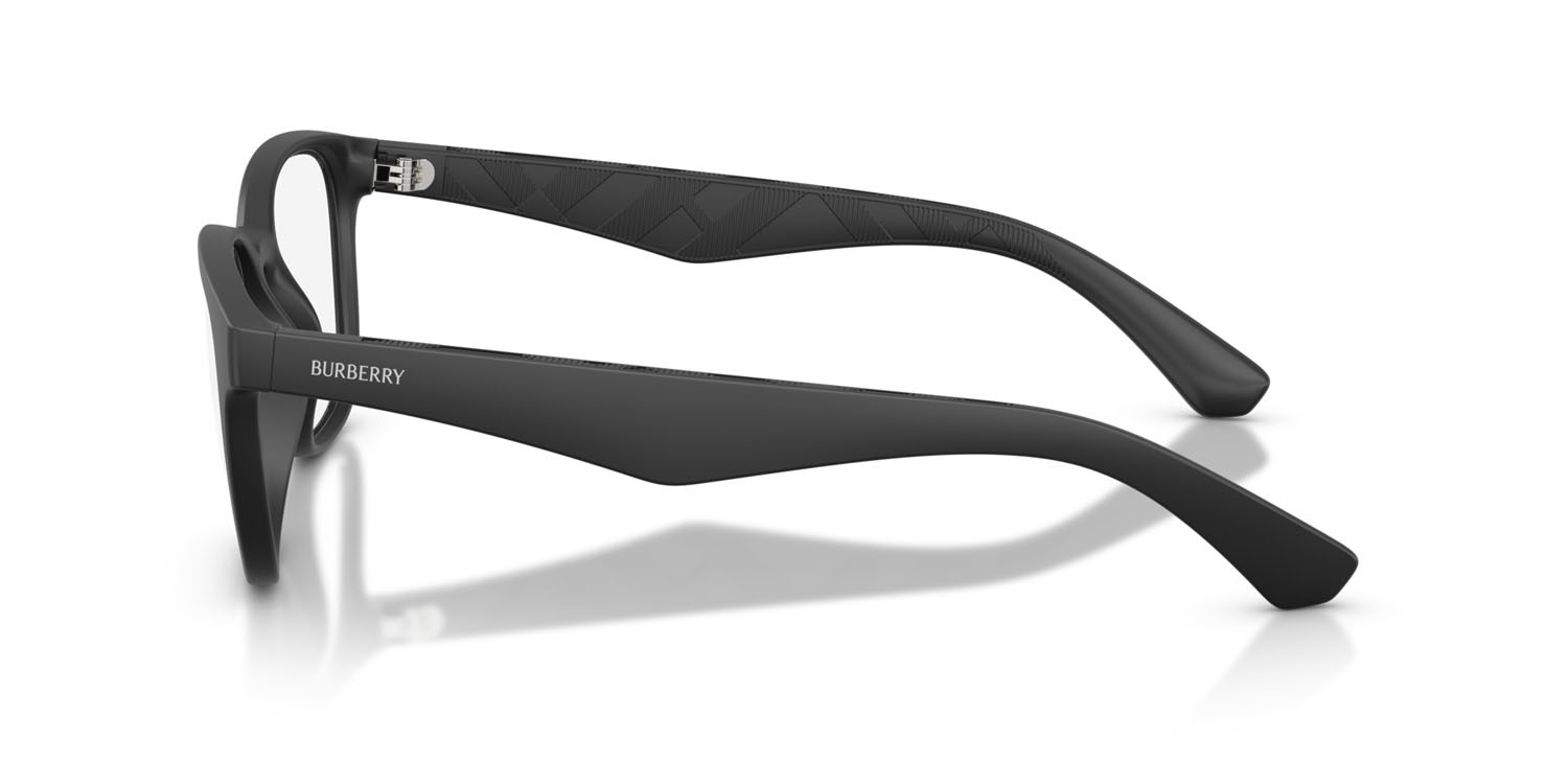 Eyeglasses Burberry BE 2433U (3464) color nero opaco shape square lenses lente demo
