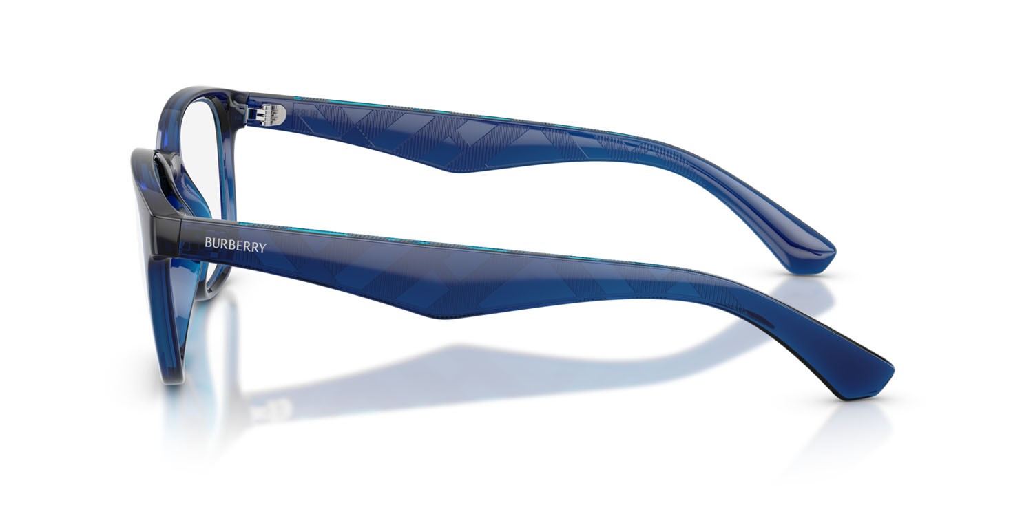 Occhiali da vista Burberry BE 2433U (4110) colore blu forma quadrato lenti lente demo